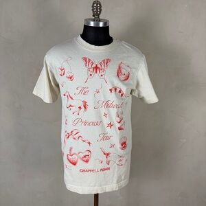 Chappell Roan Midwest Princess Tour 2024 Graphic Tee Size M